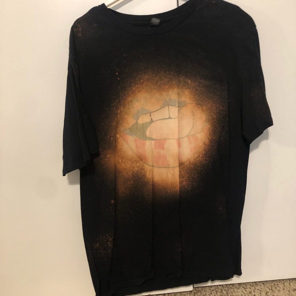 American Flag Mouth T-Shirt